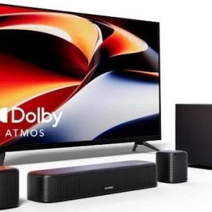 Aura A50 Pro 16 in. 5.1 Channel Sound bar with Subwoofer and Remote Control