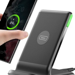 INIU Wireless Charger, 15W Fast Qi Certified Wireless Charging