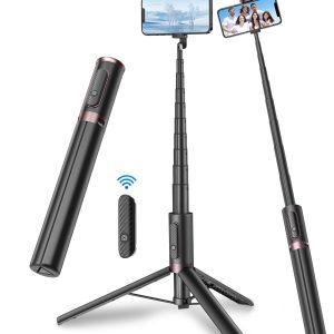 TONEOF 67" Cell Phone Selfie Stick Tripod,Smartphone Stand All-in-1
