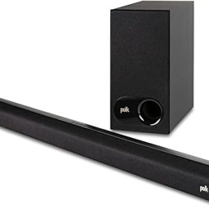 Polk Audio Signa S2 Sound Bar & Wireless Subwoofer – Exclusive VoiceAdjust